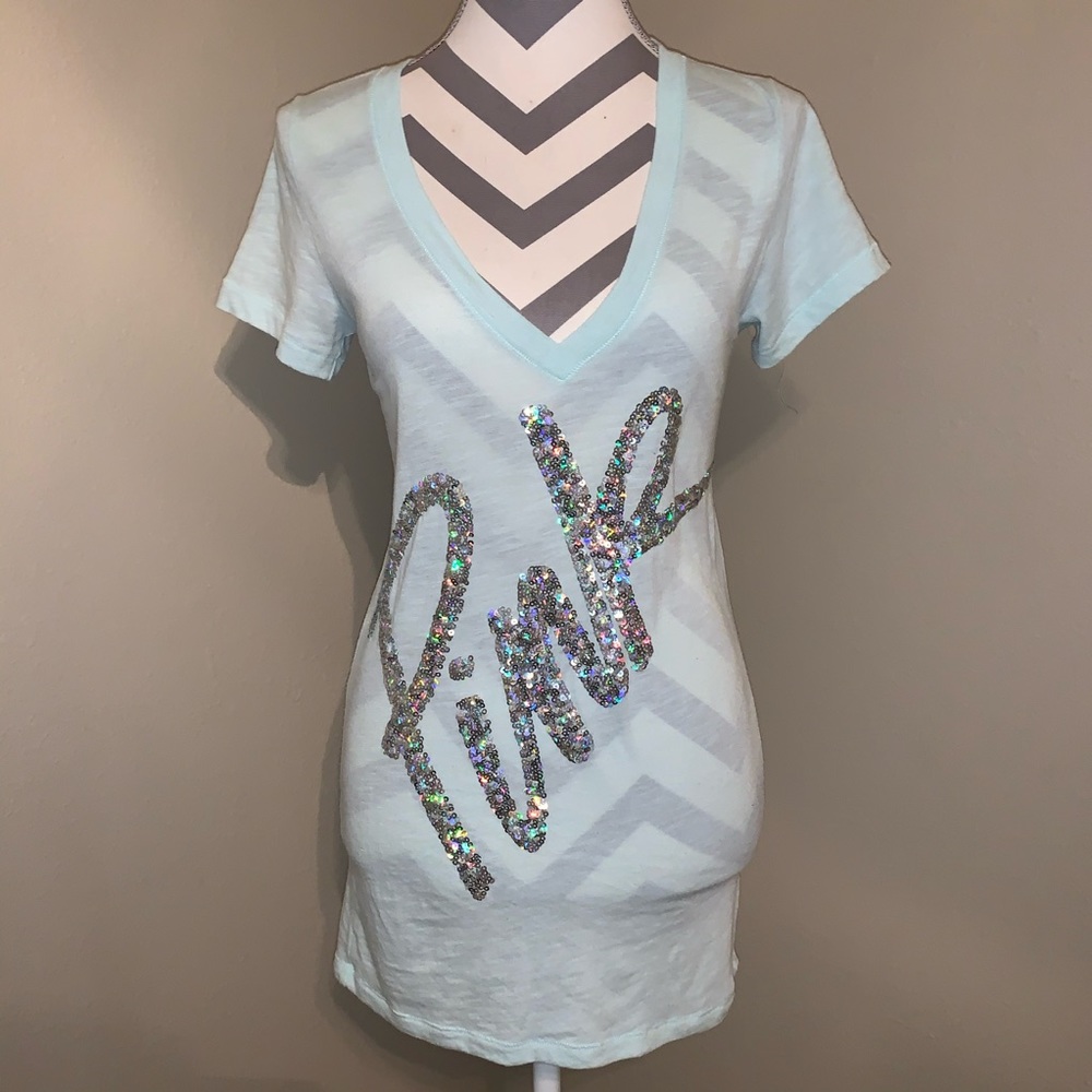 VS Pink SS Bling shirt